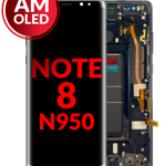 OLED Assembly with Frame for Galaxy Note 8 N950 (MIDNIGHT BLACK) (Aftermarket)