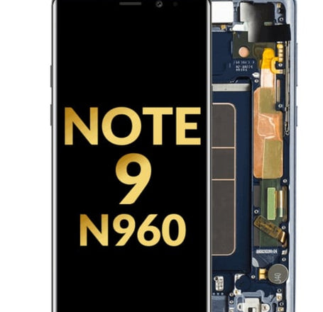 OLED Assembly with Frame for Galaxy Note 9 N960 (OCEAN BLUE) (Service Pack)