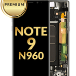 OLED Assembly with Frame for Galaxy Note 9 N960 (MIDNIGHT BLACK) (Premium)