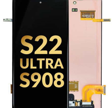 OLED Assembly without Frame for Galaxy S22 Ultra S908 (Service Pack)