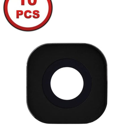Galaxy S6 Edge / S6 Back Camera Lens w/ Adhesive (Glass Only) (BLACK) (Pack of 10)