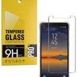 Clear Tempered Glass for Galaxy S8 Active (Case Friendly / 3D Curved / 1 Piece)