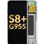 OLED Assembly with Frame for Galaxy S8 Plus G955 (ORCHID GRAY) (Service Pack)
