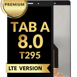 LCD Assembly without Frame for Galaxy Tab A 8.0 (T295) (BLACK) (LTE Version) (Premium)