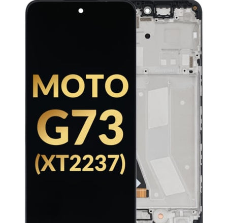 LCD Assembly with Frame for Motorola Moto G73 (XT2237 / 2022) (Premium)