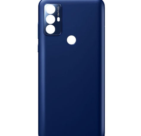 Back Cover for Motorola G Play (XT2271-5 / 2023) (NO LOGO) (NAVY BLUE)