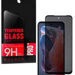 Privacy Tempered Glass for Moto G Play (XT2413-2 / 2024) (2.5D / 1 Piece)